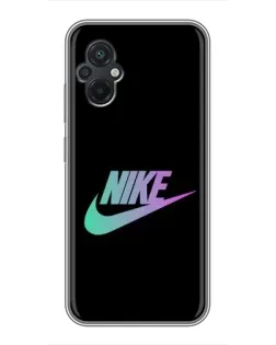 Чохол для Xiaomi POCO M5 з картинкою «Nike — міська ніч»