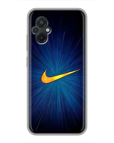 Чохол для Xiaomi POCO M5 з картинкою «Синій пульс Nike» Чохол для Xiaomi POCO M5 з картинкою «Синій пульс Nike»