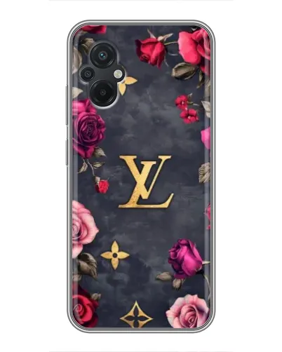 Чохол для Xiaomi POCO M5 з картинкою «Квітковий Louis Vuitton»