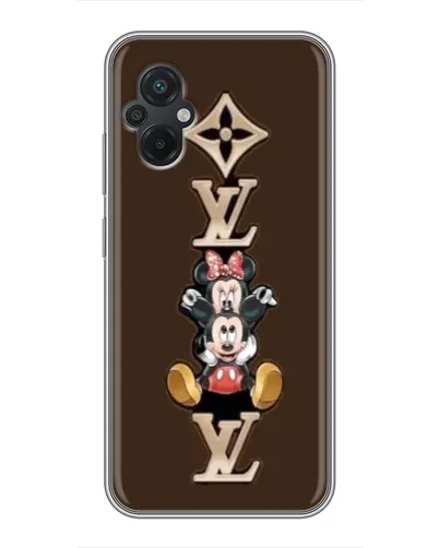 Чохол для Xiaomi POCO M5 з картинкою «LV та Міккі Маус»