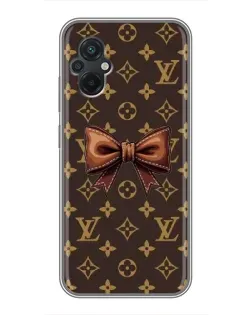 Чохол для Xiaomi POCO M5 з картинкою «LV з бантом»