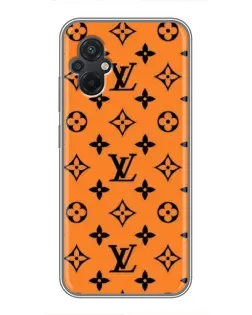 Чохол для Xiaomi POCO M5 з картинкою «Помаранчевий стиль LV»