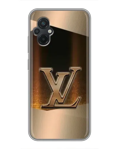 Чохол для Xiaomi POCO M5 з картинкою «LV — золоте сяйво»