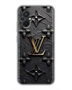 Чохол для Xiaomi POCO M5 з картинкою «Шкіряна текстура LV»