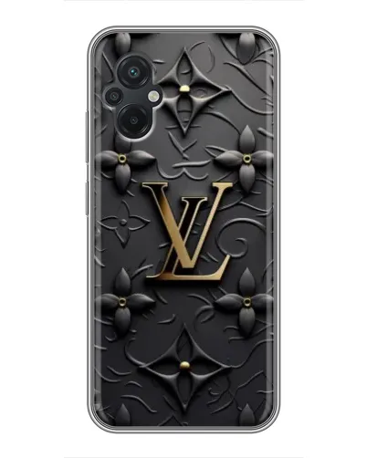 Чохол для Xiaomi POCO M5 з картинкою «Шкіряна текстура LV»