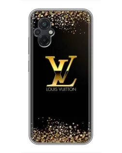Чохол для Xiaomi POCO M5 з картинкою «LV — золоті іскри»