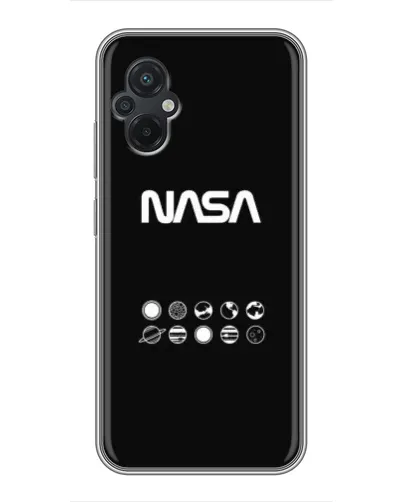 Чохол для Xiaomi POCO M5 з картинкою «NASA — технічний принт»