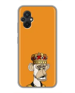 Чохол для Xiaomi POCO M5 з картинкою «Золота мавпа Bored Ape»