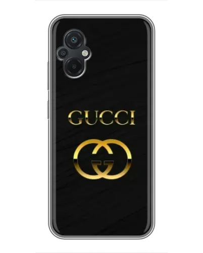 Чохол для Xiaomi POCO M5 з картинкою «Золотий логотип Gucci» Чохол для Xiaomi POCO M5 з картинкою «Золотий логотип Gucci»