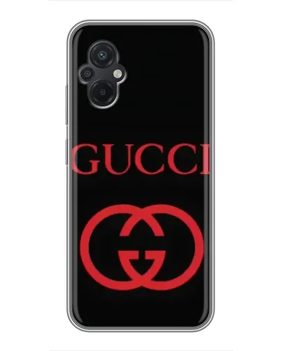 Чохол для Xiaomi POCO M5 з картинкою «Gucci — червоний логотип» Чохол для Xiaomi POCO M5 з картинкою «Gucci — червоний логотип»