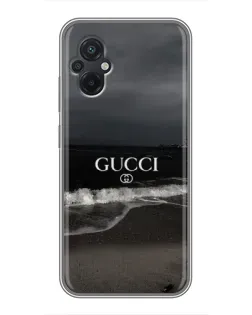 Чохол для Xiaomi POCO M5 з картинкою «Gucci — морський прибій»