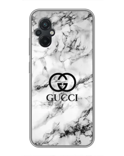 Чохол для Xiaomi POCO M5 з картинкою «Gucci — мармуровий шик» Чохол для Xiaomi POCO M5 з картинкою «Gucci — мармуровий шик»