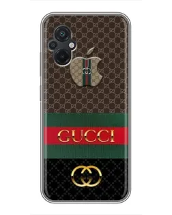 Чохол для Xiaomi POCO M5 з картинкою «Gucci — брендований десерт»
