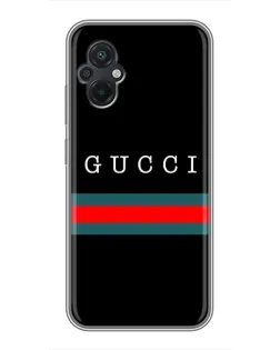 Чохол для Xiaomi POCO M5 з картинкою «Gucci — червоний пояс»