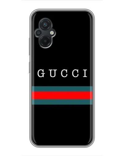 Чохол для Xiaomi POCO M5 з картинкою «Gucci — червоний пояс» Чохол для Xiaomi POCO M5 з картинкою «Gucci — червоний пояс»