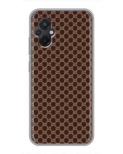 Чехол для Xiaomi POCO M5 с картинкой «Gucci — шоколадная сетка» Чехол для Xiaomi POCO M5 с картинкой «Gucci — шоколадная сетка»