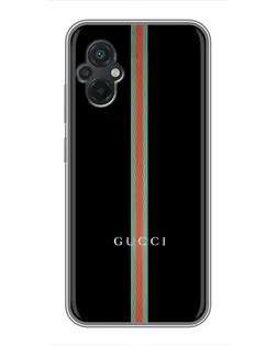 Чехол для Xiaomi POCO M5 с картинкой «Gucci — строгая линия» Чехол для Xiaomi POCO M5 с картинкой «Gucci — строгая линия»