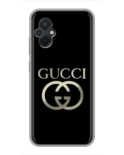 Чехол для Xiaomi POCO M5 с картинкой «Gucci — золото на черном» Чехол для Xiaomi POCO M5 с картинкой «Gucci — золото на черном»