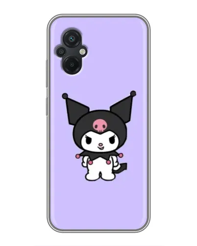 Чохол для Xiaomi POCO M5 з картинкою «Kuromi — ніжний фіолетовий»