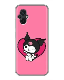 Чохол для Xiaomi POCO M5 з картинкою «Kuromi — любов у серці»