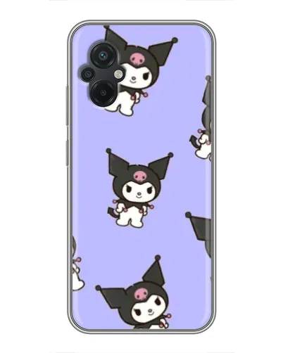 Чохол для Xiaomi POCO M5 з картинкою «Паттерн з Kuromi»
