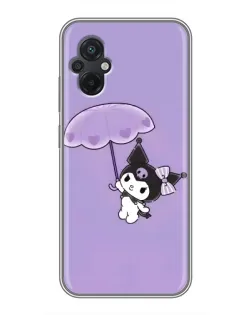 Чохол для Xiaomi POCO M5 з картинкою «Kuromi з парасолькою»