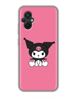 Чохол для Xiaomi POCO M5 з картинкою «Похмура Kuromi»
