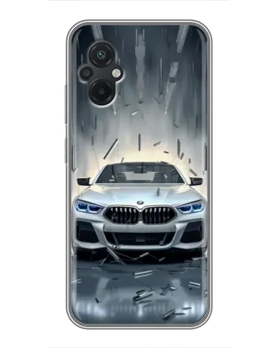 Чохол для Xiaomi POCO M5 з картинкою «BMW у світлі фар» Чохол для Xiaomi POCO M5 з картинкою «BMW у світлі фар»