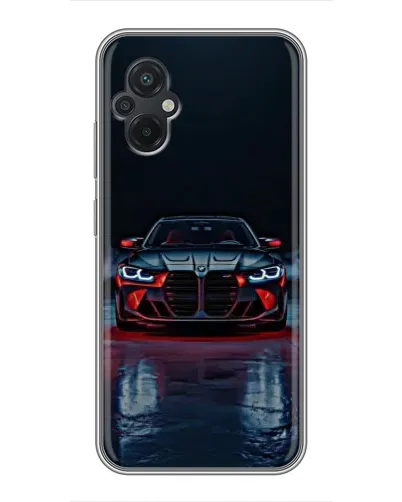 Чохол для Xiaomi POCO M5 з картинкою «BMW на мокрій дорозі» Чохол для Xiaomi POCO M5 з картинкою «BMW на мокрій дорозі»