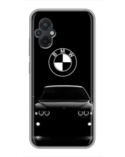 Чохол для Xiaomi POCO M5 з картинкою «BMW — погляд з темряви»