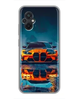 Чехол для Xiaomi POCO M5 с картинкой «BMW — золотая эмблема» Чехол для Xiaomi POCO M5 с картинкой «BMW — золотая эмблема»