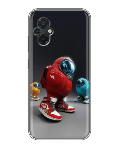 Чохол для Xiaomi POCO M5 з картинкою «Among Us — 3D стиль»
