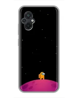 Чохол для Xiaomi POCO M5 з картинкою «Самотній герой на планеті» Чохол для Xiaomi POCO M5 з картинкою «Самотній герой на планеті»