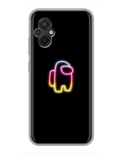 Чохол для Xiaomi POCO M5 з картинкою «Among Us градієнт»