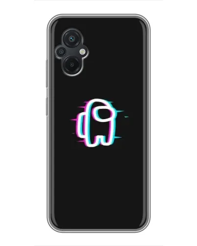 Чохол для Xiaomi POCO M5 з картинкою «Among Us неон»