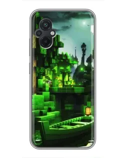 Чохол для Xiaomi POCO M5 з картинкою «Minecraft лісовий пейзаж» Чохол для Xiaomi POCO M5 з картинкою «Minecraft лісовий пейзаж»