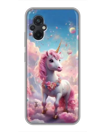 Чехол для Xiaomi POCO M5 с картинкой «Единорог среди облаков» Чехол для Xiaomi POCO M5 с картинкой «Единорог среди облаков»