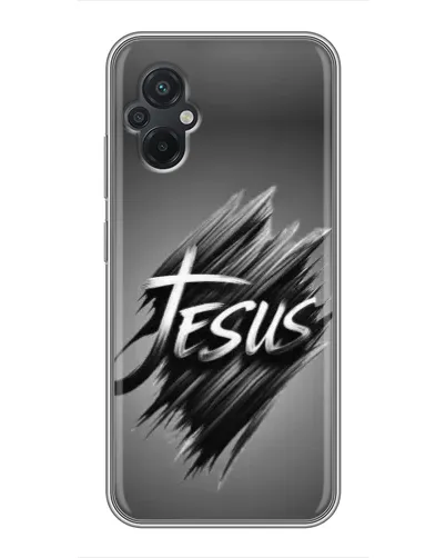 Чехол для Xiaomi POCO M5 с картинкой «Надпись Jesus Graffiti» Чехол для Xiaomi POCO M5 с картинкой «Надпись Jesus Graffiti»