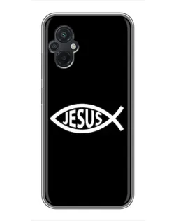 Чехол для Xiaomi POCO M5 с картинкой «Классический Jesus»