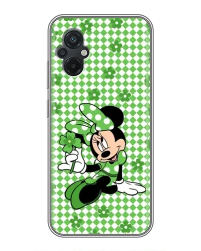 Чохол для Xiaomi POCO M5 з картинкою «Mickey в клітинку»