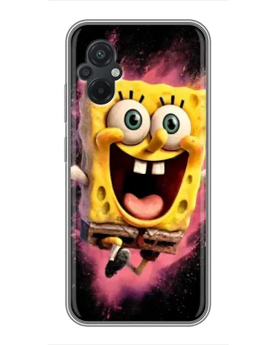 Чохол для Xiaomi POCO M5 з картинкою «Вибуховий Спанч Боб»