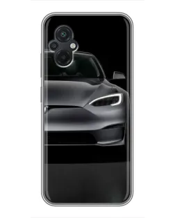 Чохол для Xiaomi POCO M5 з картинкою «Tesla Model S Look»
