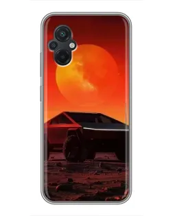 Чохол для Xiaomi POCO M5 з картинкою «Cybertruck на Марсі» Чохол для Xiaomi POCO M5 з картинкою «Cybertruck на Марсі»