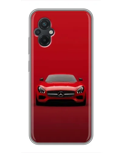Чохол для Xiaomi POCO M5 з картинкою «Червоний Mercedes AMG» Чохол для Xiaomi POCO M5 з картинкою «Червоний Mercedes AMG»