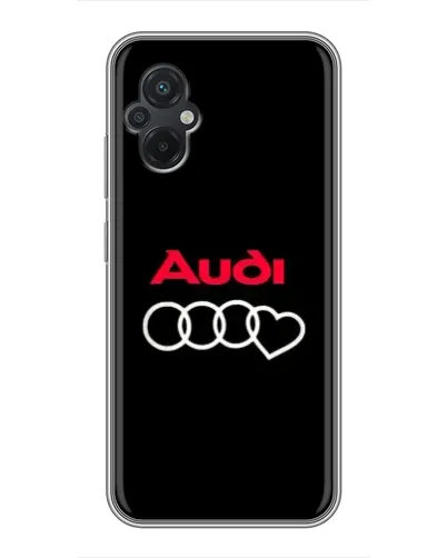 Чохол для Xiaomi POCO M5 з картинкою «Логотип Audi Heart» Чохол для Xiaomi POCO M5 з картинкою «Логотип Audi Heart»