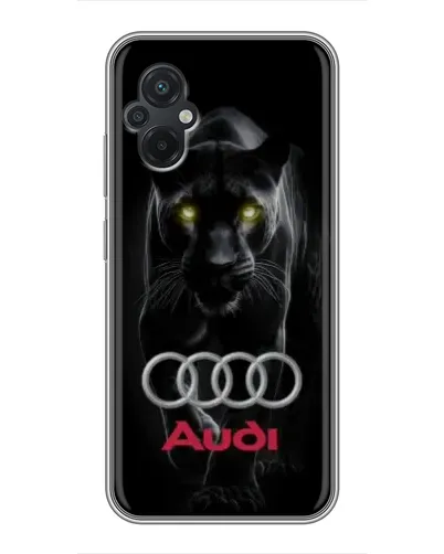 Чохол для Xiaomi POCO M5 з картинкою «Пантера та Audi» Чохол для Xiaomi POCO M5 з картинкою «Пантера та Audi»