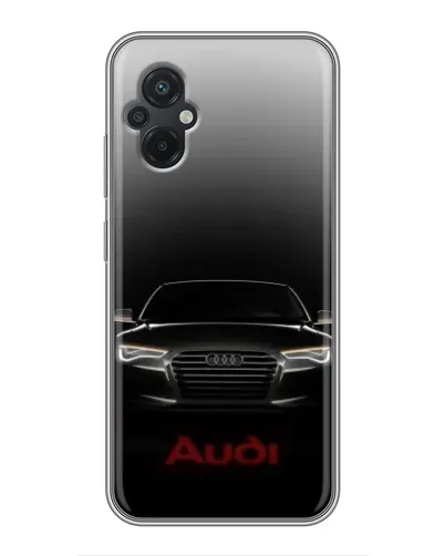 Чохол для Xiaomi POCO M5 з картинкою «Audi — градієнтний контур» Чохол для Xiaomi POCO M5 з картинкою «Audi — градієнтний контур»