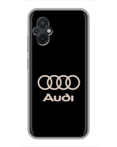 Чохол для Xiaomi POCO M5 з картинкою «Audi — золотий логотип» Чохол для Xiaomi POCO M5 з картинкою «Audi — золотий логотип»