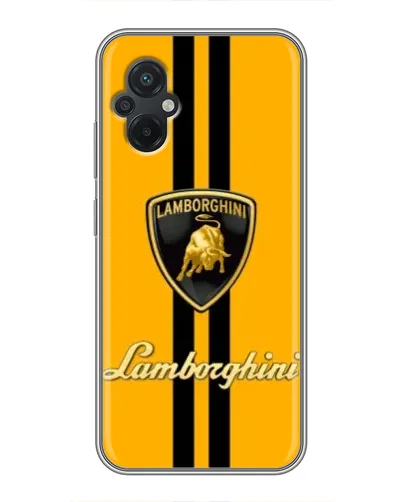 Чохол для Xiaomi POCO M5 з картинкою «Lamborghini Stripe жовтий» Чохол для Xiaomi POCO M5 з картинкою «Lamborghini Stripe жовтий»