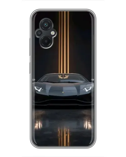 Чохол для Xiaomi POCO M5 з картинкою «Lamborghini золоті лінії» Чохол для Xiaomi POCO M5 з картинкою «Lamborghini золоті лінії»